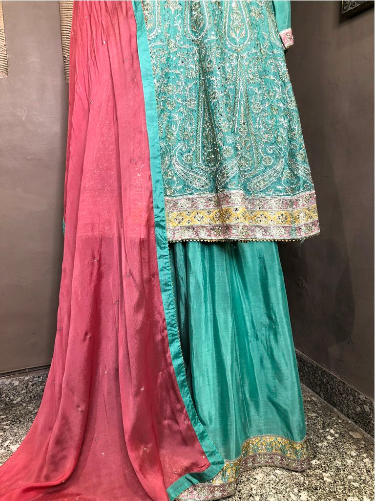 Peplum With Sharara