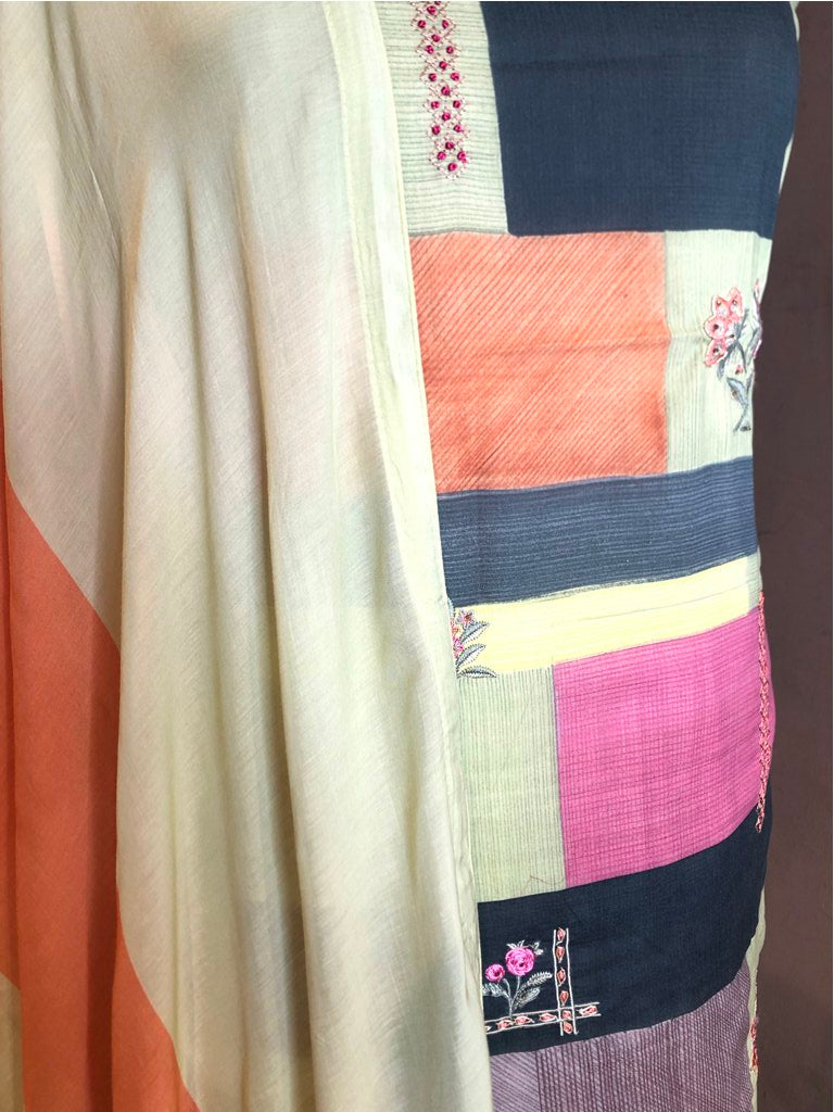 Cotton Unstitched Suit