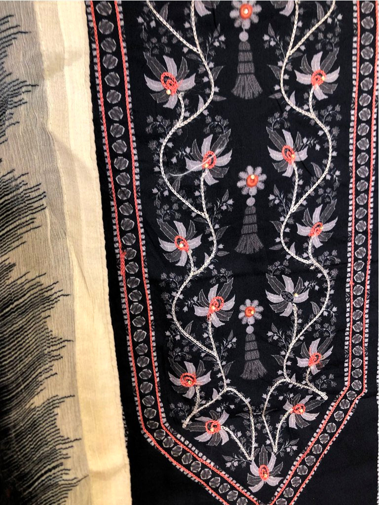 Cotton Unstitched Suit