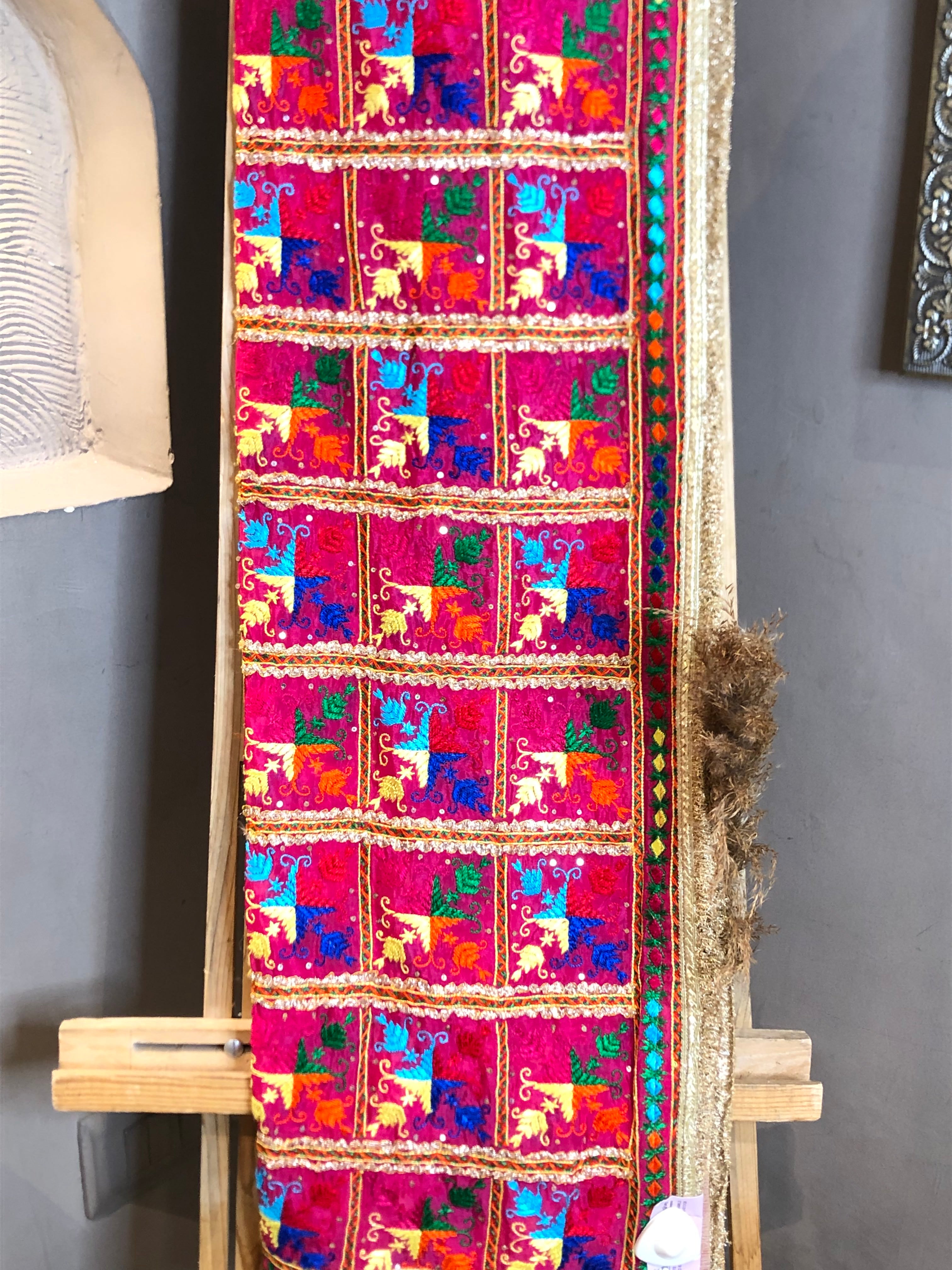Phulkari Dupatta With Gotta