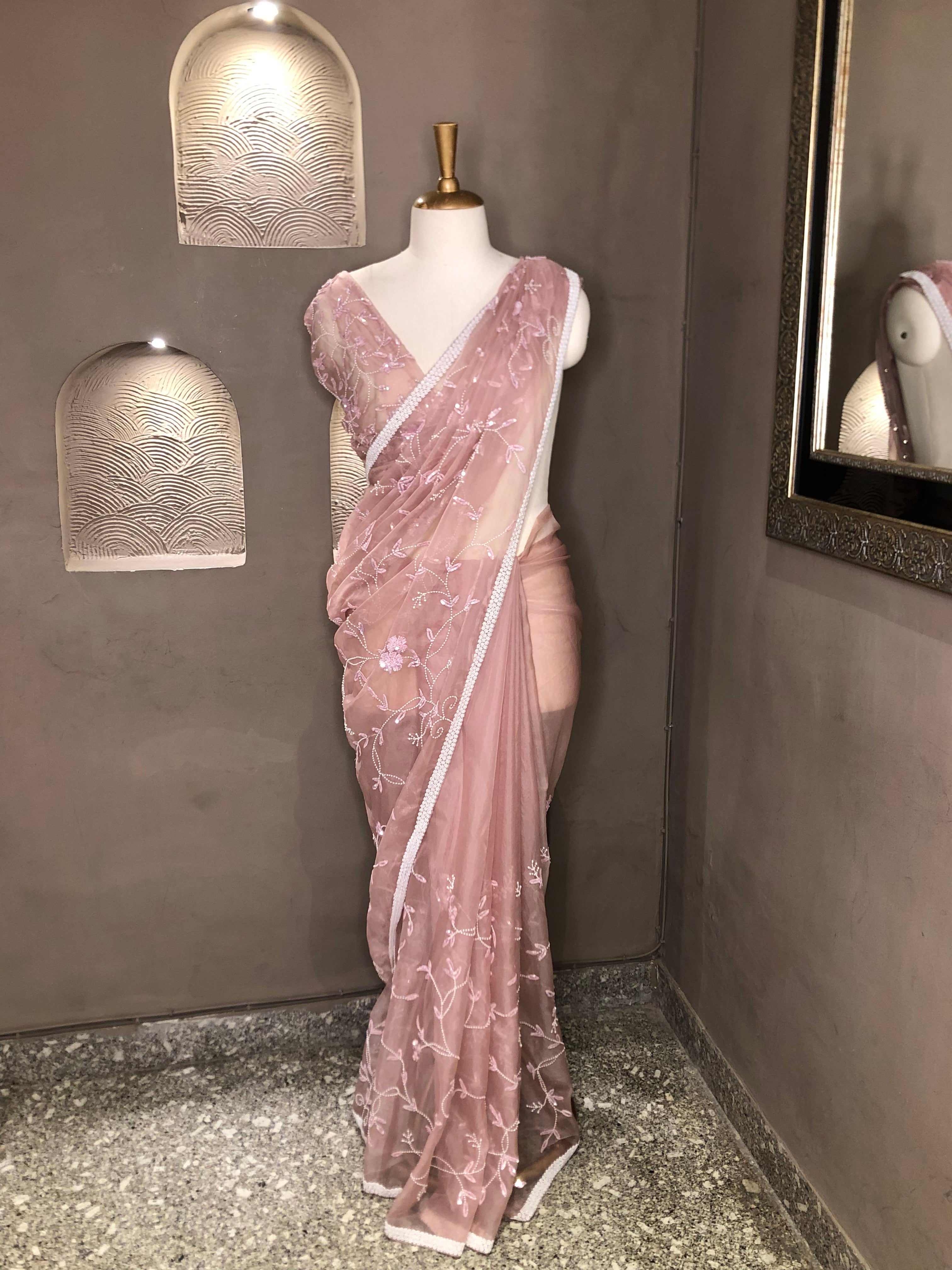 Organza Saree