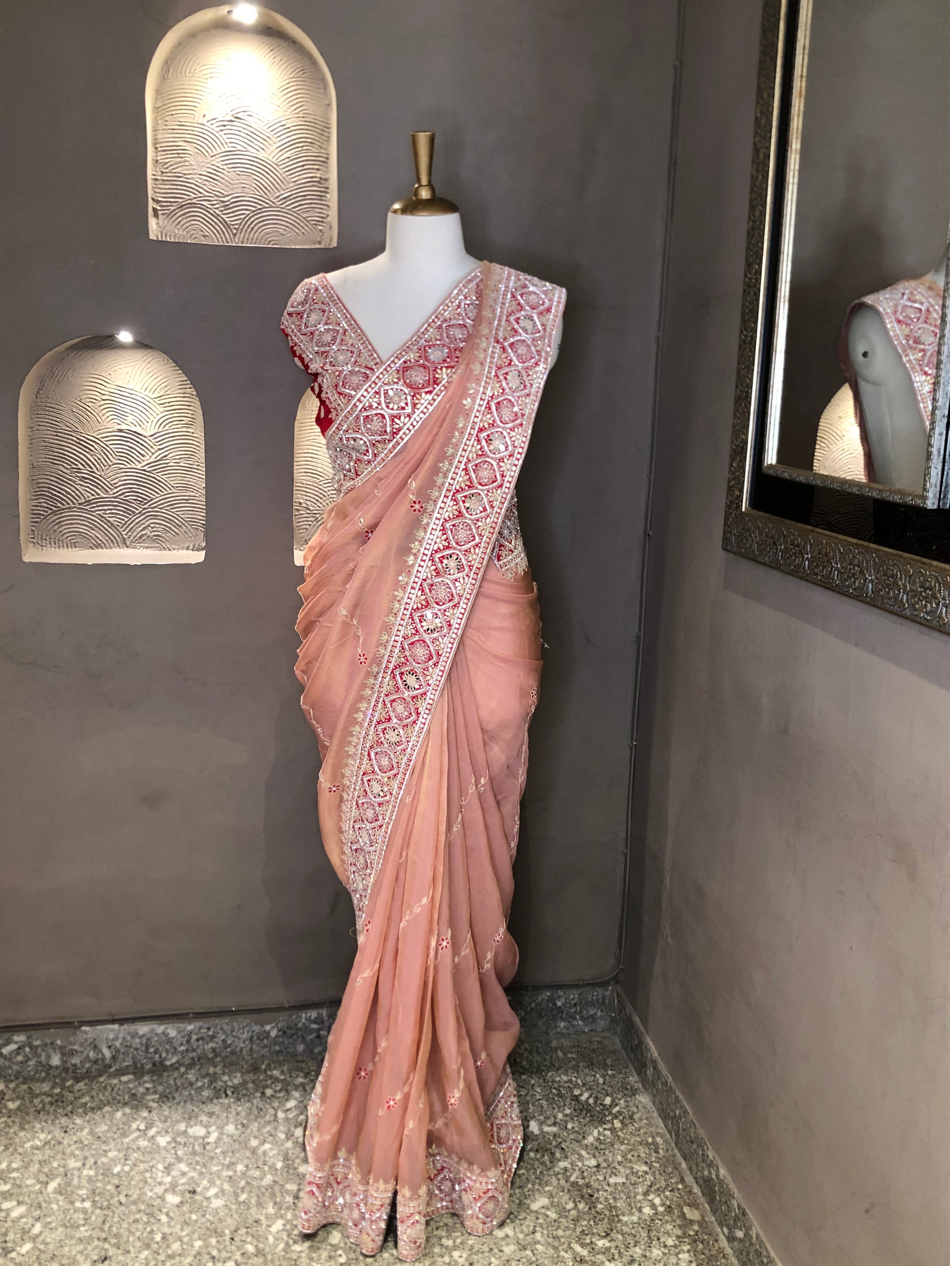 Tissue Organza Saree