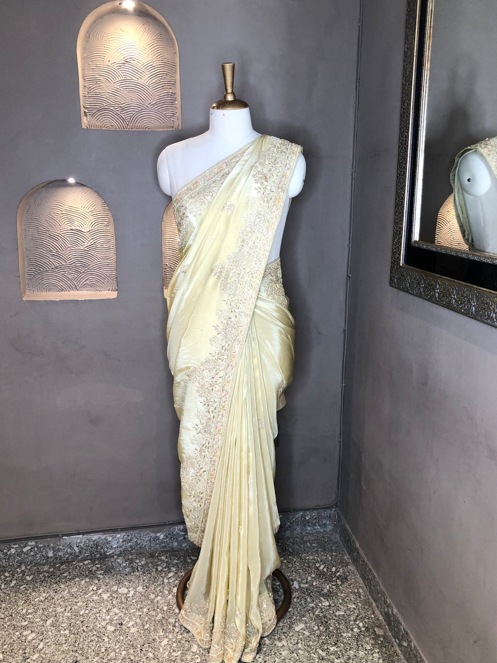Crepe Saree