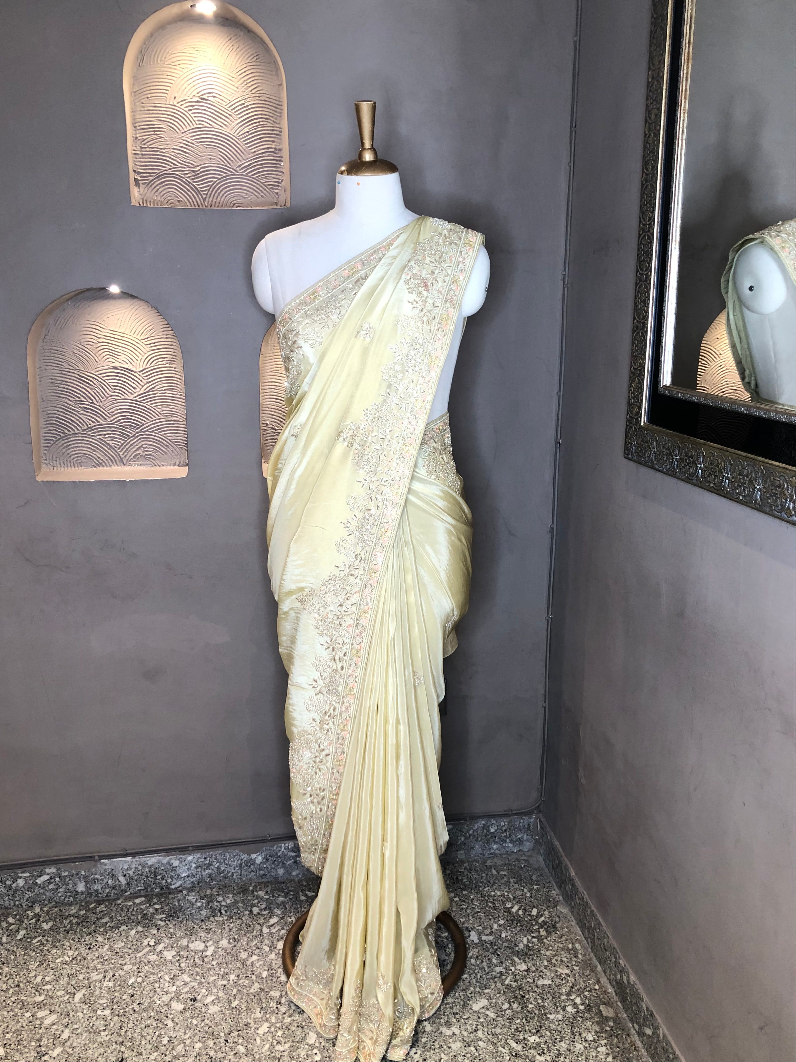 Crepe Saree