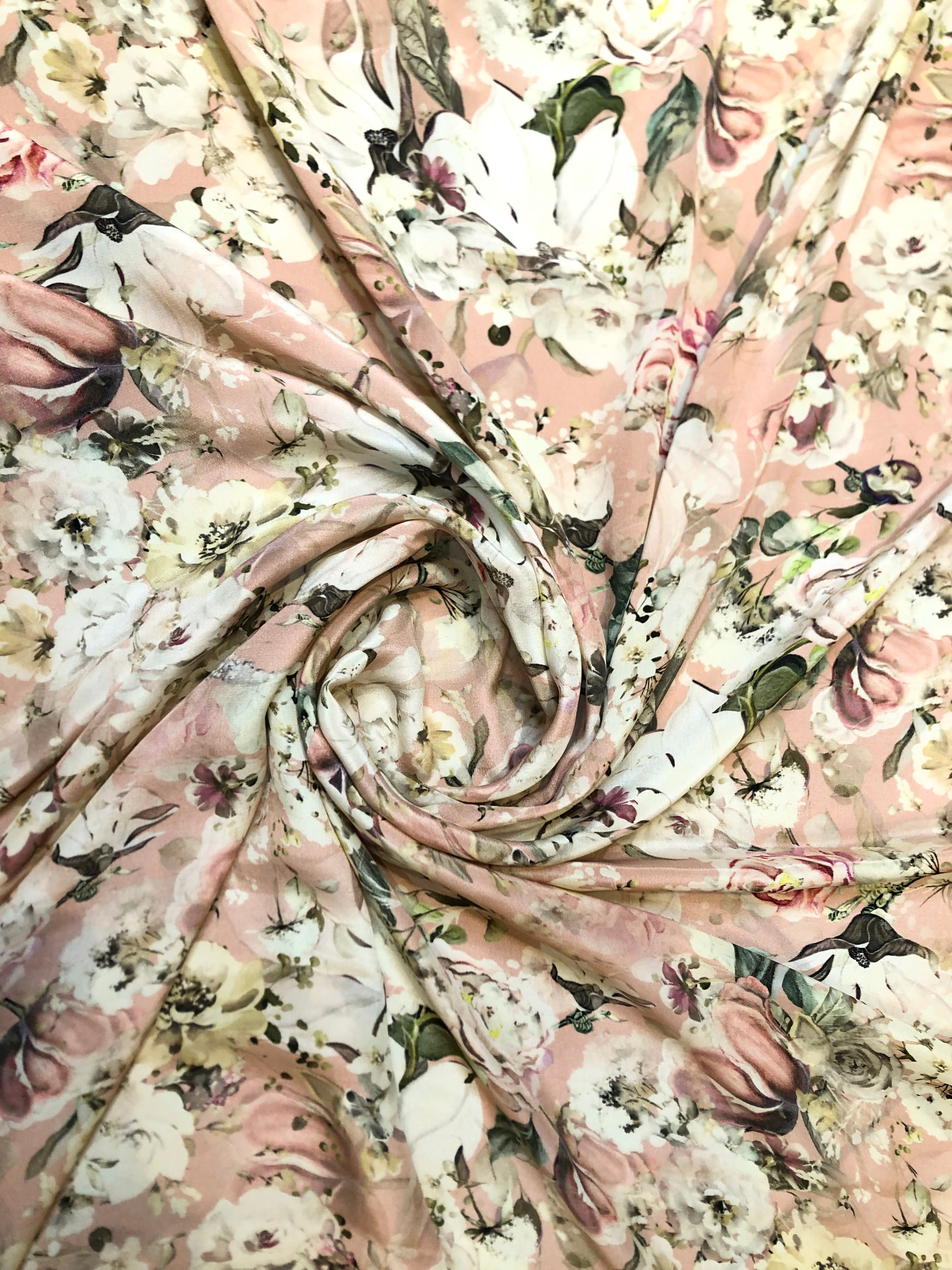 Printed Crape Saree