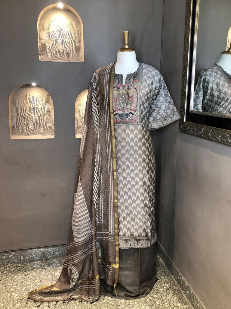 Cotton Printed Suit Dupatta