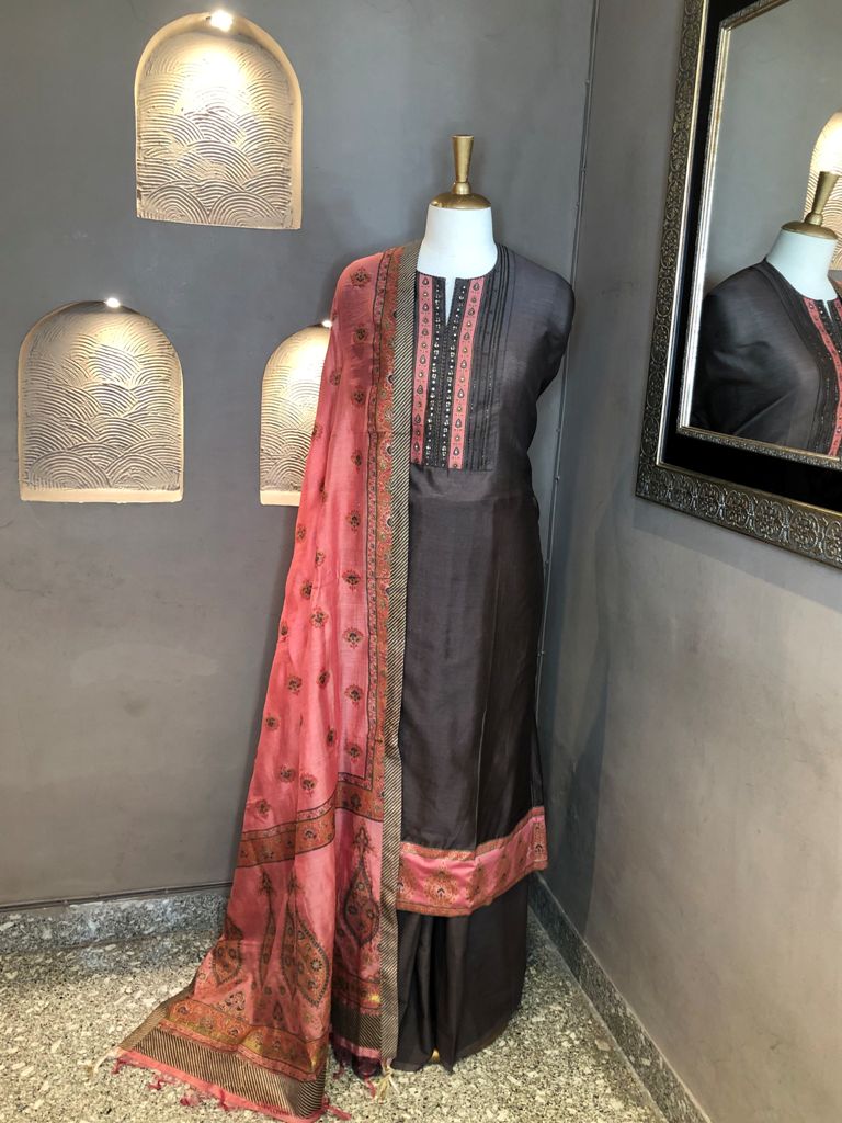 Cotton Printed Suit