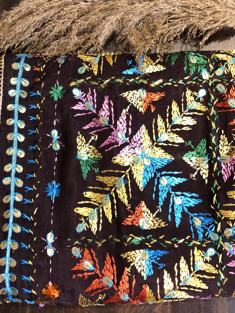 Phulkari Dupatta with Gotta Patti