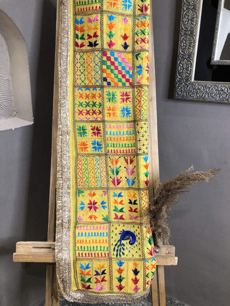 Bawan Bagh Phulkari Dupatta