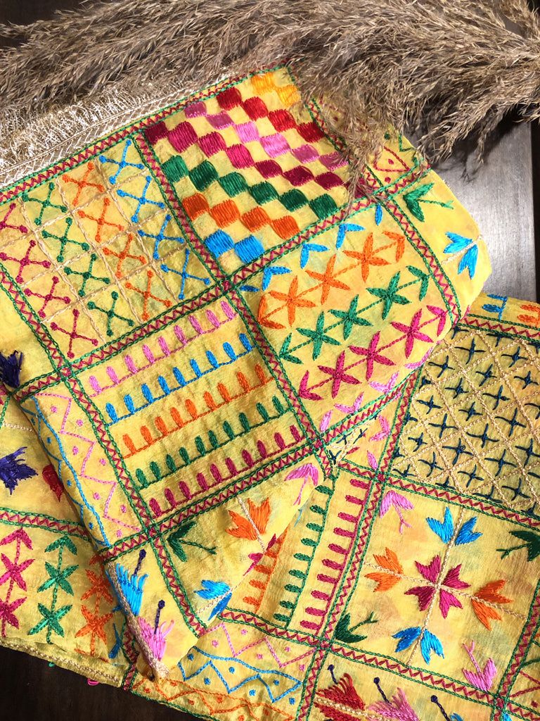 Bawan Bagh Phulkari Dupatta