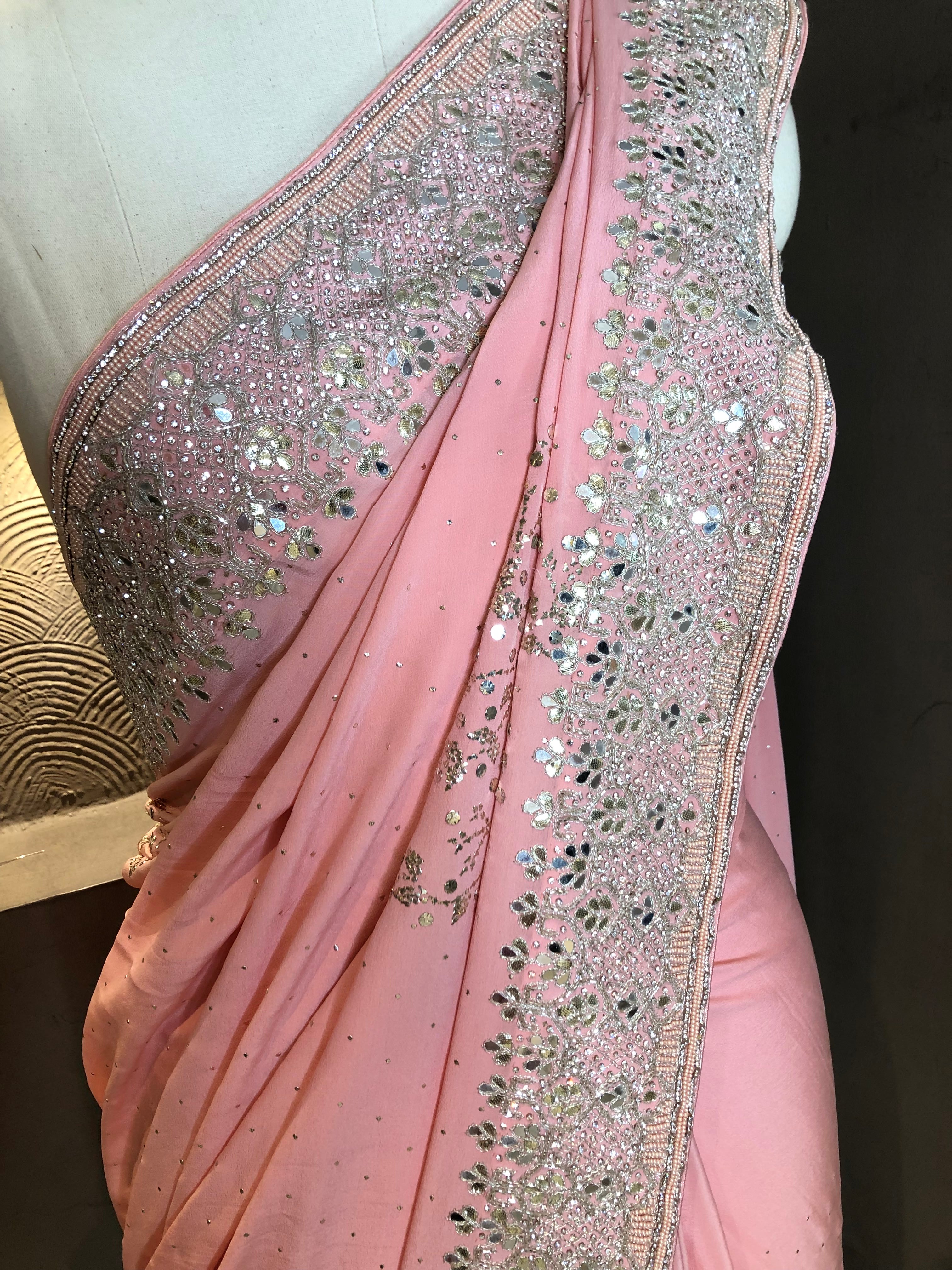 Crepe Saree