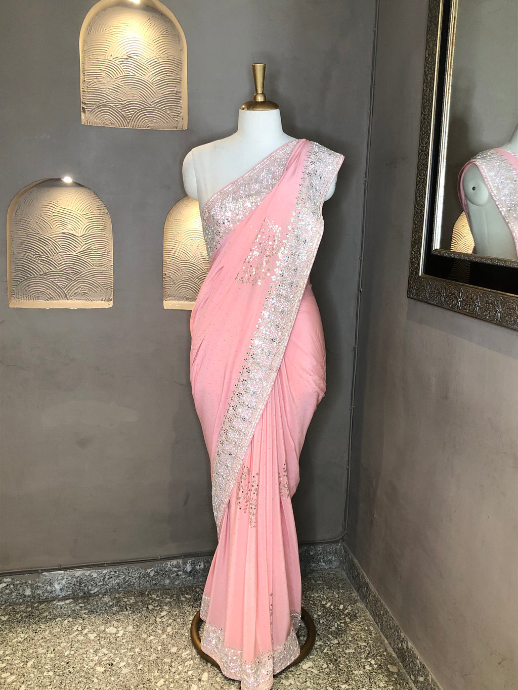 Crepe Saree