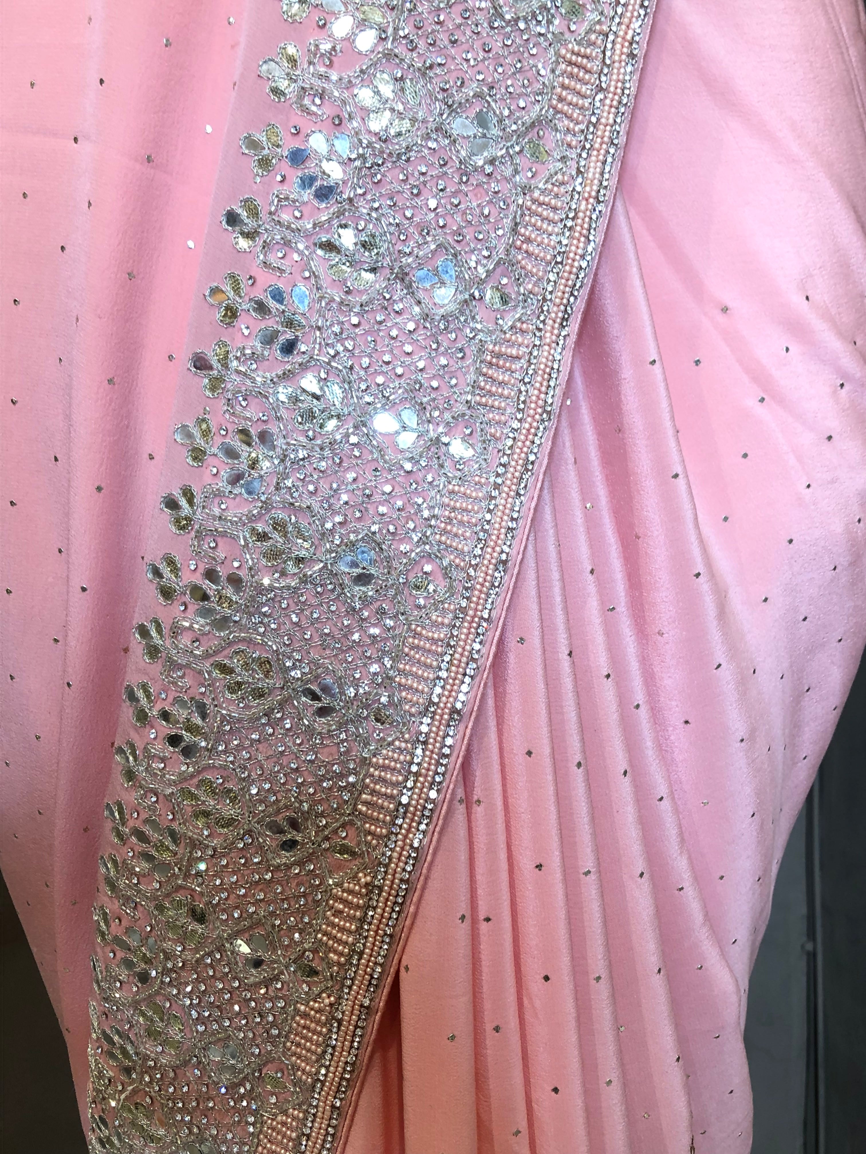 Crepe Saree