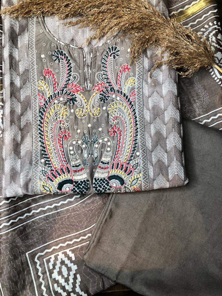 Cotton Printed Suit Dupatta