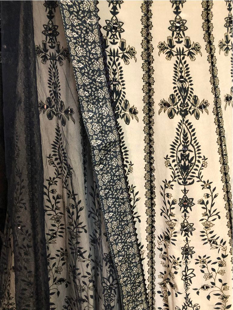 Crop Top With Lehenga